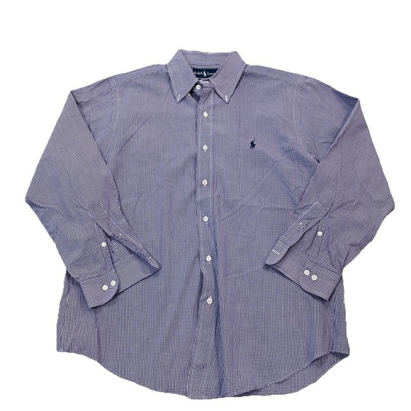 Lauren Ralph Lauren Other - Ralph Lauren Button Down Long Sleeve Shirt Classic Fit Blue L